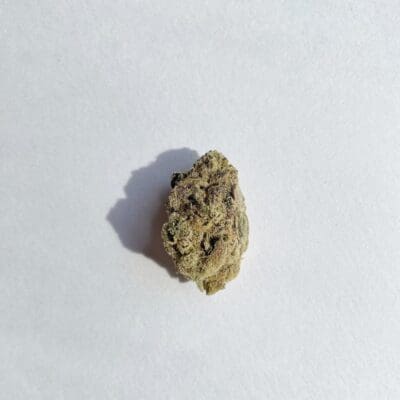 Wedding Cookies close up shot from Stok'd Niagara Falls cannabis dispensary