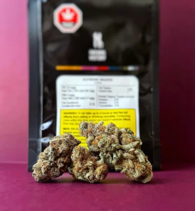 Weed Store Near Me Supreme Grapes from Stok'd Cannabis