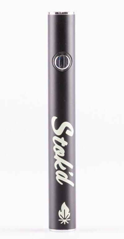 Stok'd | 510 Thread Vape Battery | Black
