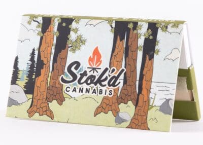 Stok'd | Rolling Papers | Green - Hemp