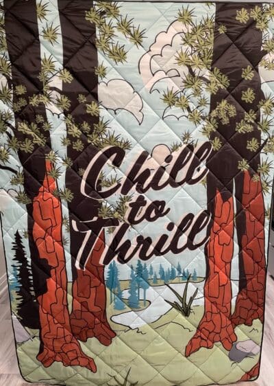 Stok'd | Chill to Thrill Nylon Quilted Blanket