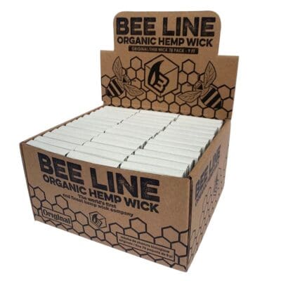 Bee Line | Hemp Hemp Wick | Original/Thin 9ft packet