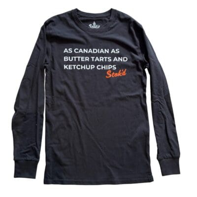 Stok'd | Black Long Sleeve - Ketchup Chips
