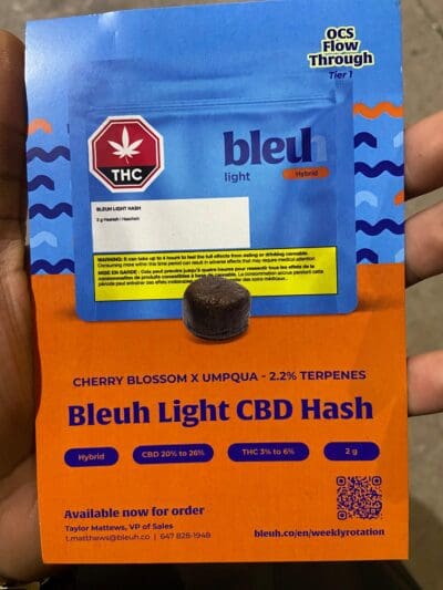 Stok'd Bleuh Light Hash Review
