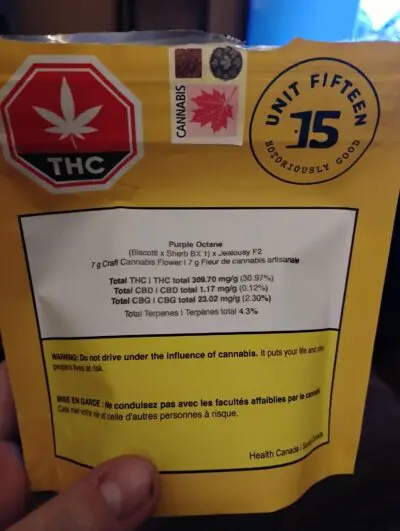 Unit 15 Purple Octane review