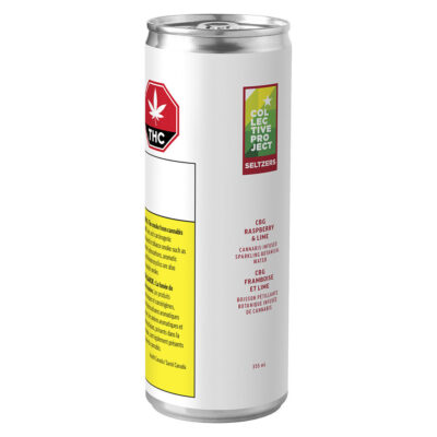 Collective Project | CBG Raspberry & Lime Sparkling Botanical Water