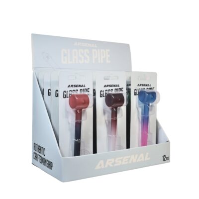 Arsenal | High Grade Ombre Luxe Glass Hand Pipe